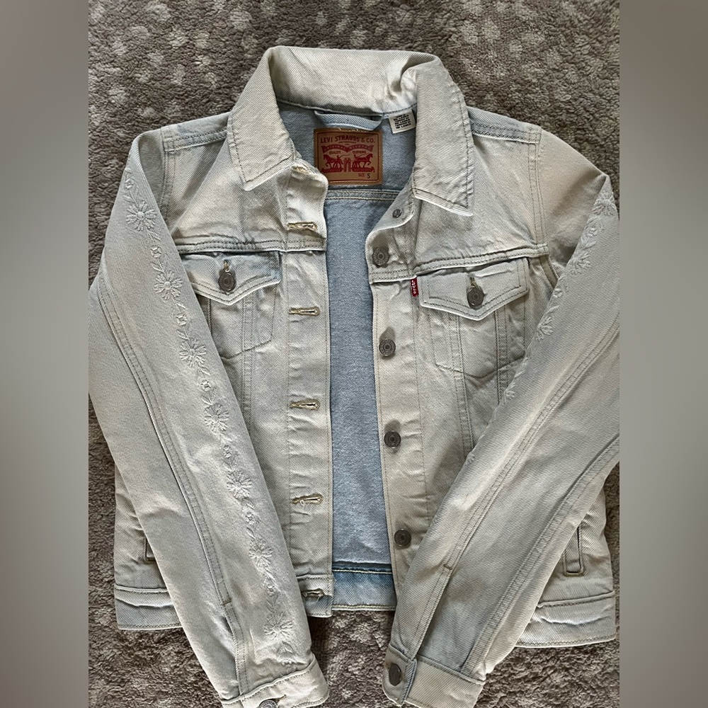 Levi’s Embroidered Denim Jacket